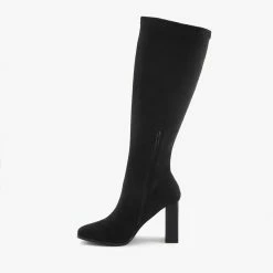 MACEY BLACK SUEDE -shoe Shop A603 3