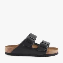 Birkenstock ARIZONA BLACK LEATHER WOMENS -shoe Shop B60 2