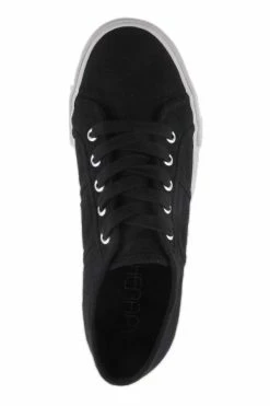 VINH BLACK CANVAS -shoe Shop C1067.BLK 5