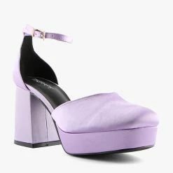 ALIX LILAC SATIN