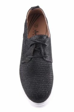 CARNATION BLACK SHIMMER -shoe Shop D740.BLK 5