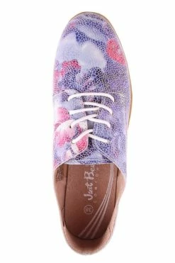 CORONEL PURPLE FLORAL -shoe Shop D749.PUR 5