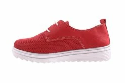 CARNATION RED BRUSHED -shoe Shop D756.RED 2