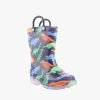 DINO LIGHTS NAVY GUMBOOT -shoe Shop FC54.NAV 1