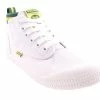 VOLLEY HERITAGE HI WHITE/GREEN