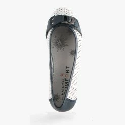 EVER WHITE/NAVY -shoe Shop I1761 Ever white navy 4