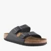 Birkenstock ARIZONA BLACK BIRKO-FLOR MENS