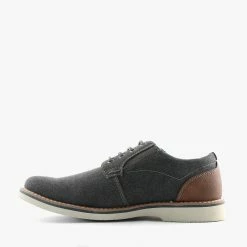 Florsheim BARKLAY PLAIN CANVAS GUNMETAL 8 Florsheim BARKLAY PLAIN CANVAS GUNMETAL -shoe Shop JM304 3