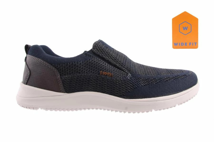 Florsheim CONWAY KNIT-SLIP ON NAVY 4 Florsheim CONWAY KNIT-SLIP ON NAVY - Image 2