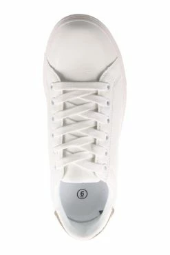 TINDING WHITE/GOLD -shoe Shop L3296.WHT 5