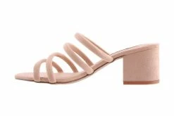 GIZAA NUDE SUEDE/CLEAR -shoe Shop L3472.NUS 2