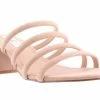 GIZAA NUDE SUEDE/CLEAR -shoe Shop L3472.NUS 3