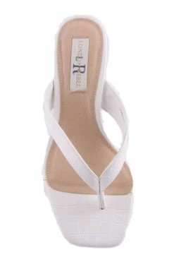 BEKKY WHITE CROC -shoe Shop L3638.WTC 5