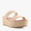 AVALON BEIGE RAFFIA -shoe Shop L3801.BEI 1