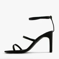 ROCCY BLACK SATIN -shoe Shop L3954 3