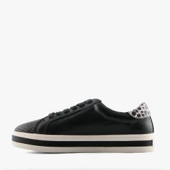 PIXIE BLACK/ANIMAL -shoe Shop M1040 3pg