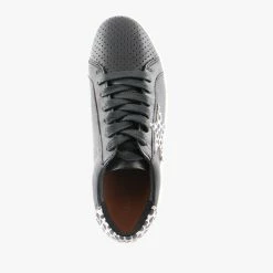 PIXIE BLACK/ANIMAL -shoe Shop M1040 4pg