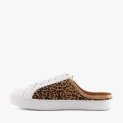 VANGO WHITE TAN CHEETAH -shoe Shop M1085.WHT 3