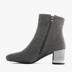 SEZ GUNMETAL SPARKLE -shoe Shop M1110 3pg