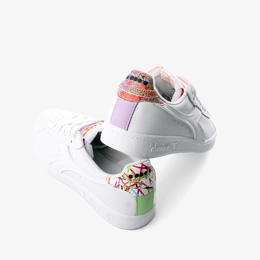 Diadora GAME 1-LOW CHROME/WHITE 4 Diadora GAME 1-LOW CHROME/WHITE - Image 2