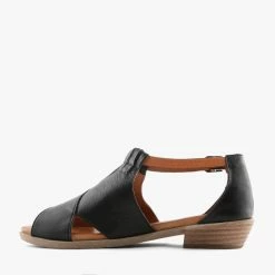 FIGS BLACK/TAN -shoe Shop Q2187 3
