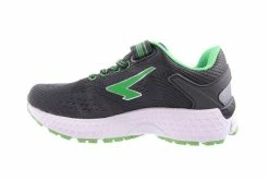 VIVID-V BOYS BLACK/GREEN -shoe Shop RC114.BLK 2