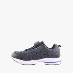 Lotto BREEZE-VELCRO CHARCOAL/BLUE -shoe Shop RC86.GRE 3