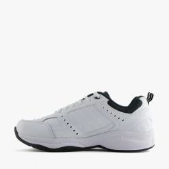 DEFY SENIOR WHITE/NAVY LACE -shoe Shop RM162 3
