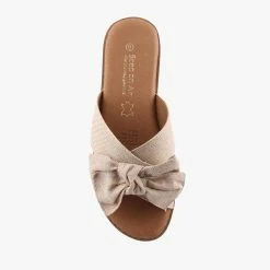 FABRIC BEIGE LINEN -shoe Shop S1635.BEI 4