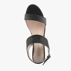 NUKE BLACK SATIN -shoe Shop S1750 4