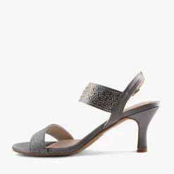 NUKE GREY SATIN -shoe Shop S1752 3