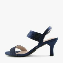 NUKE NAVY SATIN -shoe Shop S1753 3