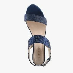 NUKE NAVY SATIN -shoe Shop S1753 4