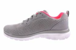 Skechers BOUNTIFUL GREY/CORAL -shoe Shop S426.GRE 2