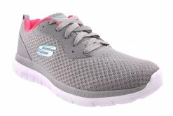 Skechers BOUNTIFUL GREY/CORAL