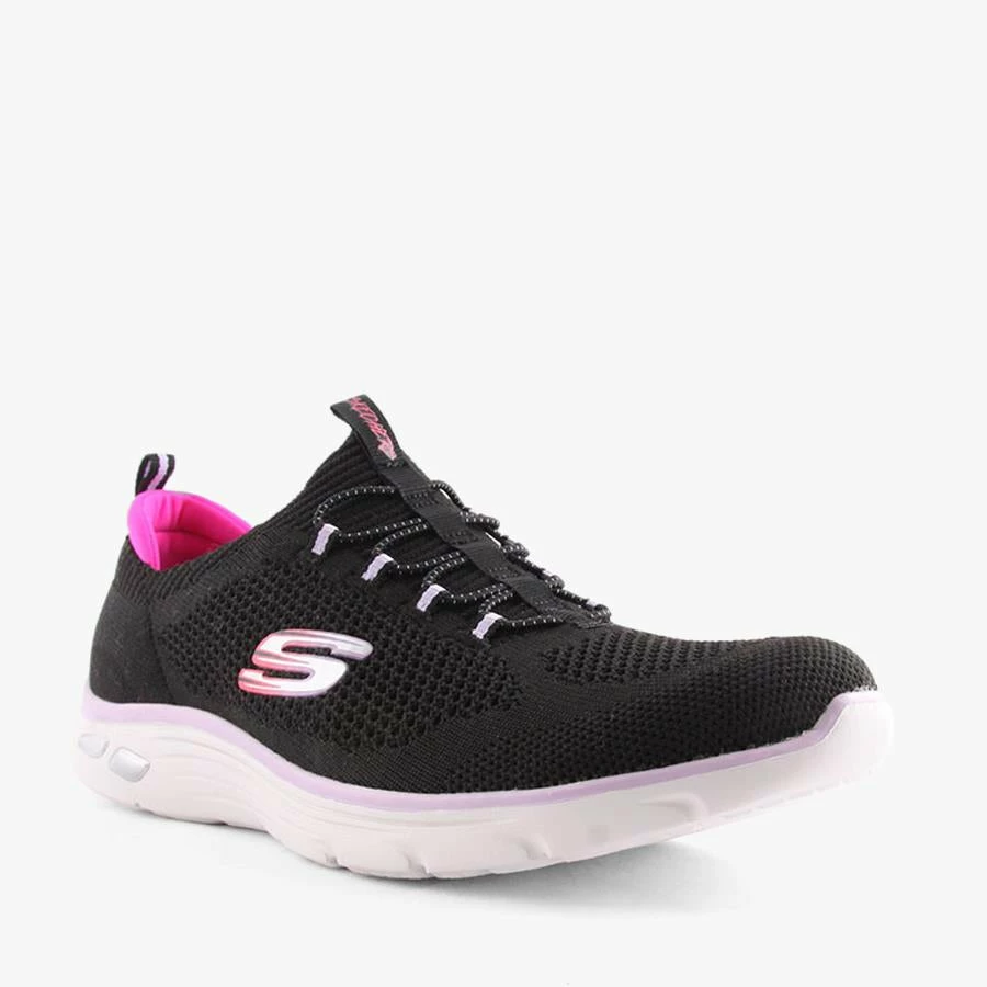 Skechers EDL-PARADISE SKY BLACK/PINK 3 Skechers EDL-PARADISE SKY BLACK/PINK