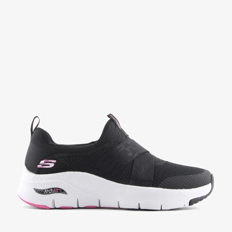 Skechers AF-MODERN RHYTHM BLACK/PINK 4 Skechers AF-MODERN RHYTHM BLACK/PINK - Image 2