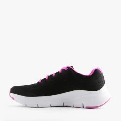 Skechers AF-BIG APPEAL BLACK/FUSCHIA -shoe Shop S538 3