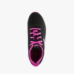 Skechers AF-BIG APPEAL BLACK/FUSCHIA -shoe Shop S538 4