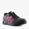 Skechers UNO-DRIPPING IN LOVE BLACK/PINK -shoe Shop S550 1