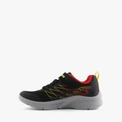 Skechers MS-TEXLOR BLACK/RED -shoe Shop SC30 3g