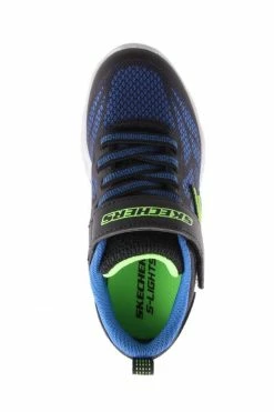 Skechers VORTEX-FLASH BLACK/BLUE/LIME -shoe Shop SC458.BLK 5