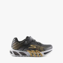 Skechers FLEX GLOW-ELITE BLACK/GOLD -shoe Shop SC46 2