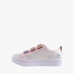 Skechers TL-GLITTER GLITZ WHITE MULTI -shoe Shop SC475.WHT 3