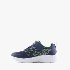 Skechers MS-TEXLOR NAVY/LIME -shoe Shop SC513 3