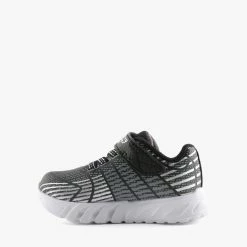 Skechers F-GLOW ELITE INF BLACK/GREY -shoe Shop SC529 3