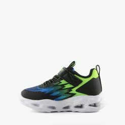 Skechers VF-ZORENT INF BLACK/LIME -shoe Shop SC537 3