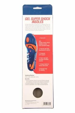GEL SUPER SHOCK INSOLES -shoe Shop SHUC24.BLU 2