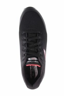 Skechers ARCH FIT LACE BLACK/RED -shoe Shop SM351.BLK 5