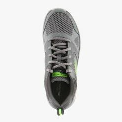 Skechers TRACK-SYNTAC CHARCOAL/LIME -shoe Shop SM403 4